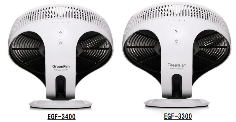 EGF-3400とEGF-3300の違いの様子